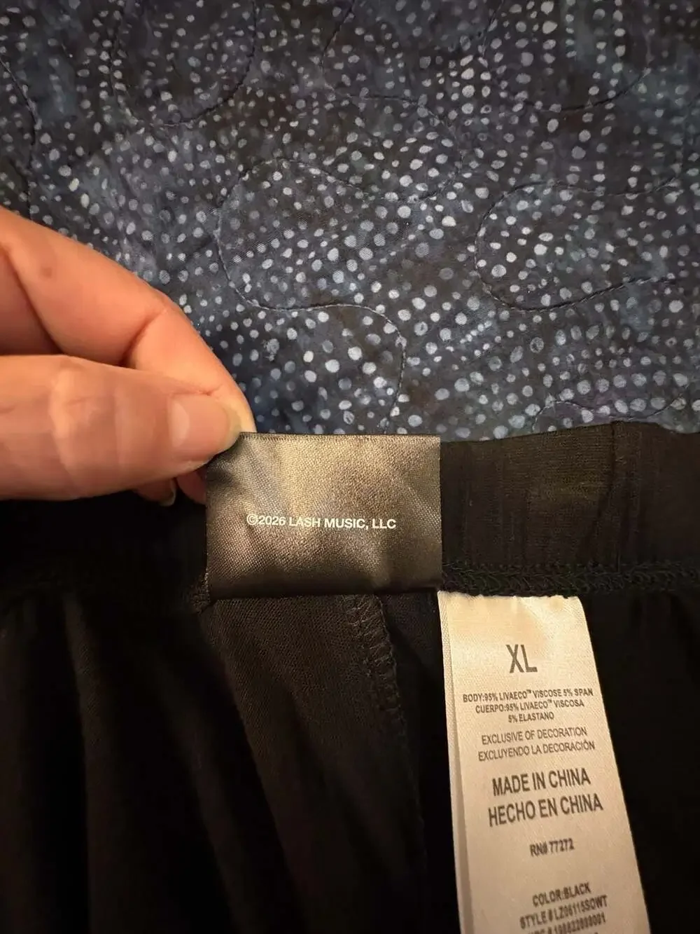 Billie Eilish Black Lounge Shorts